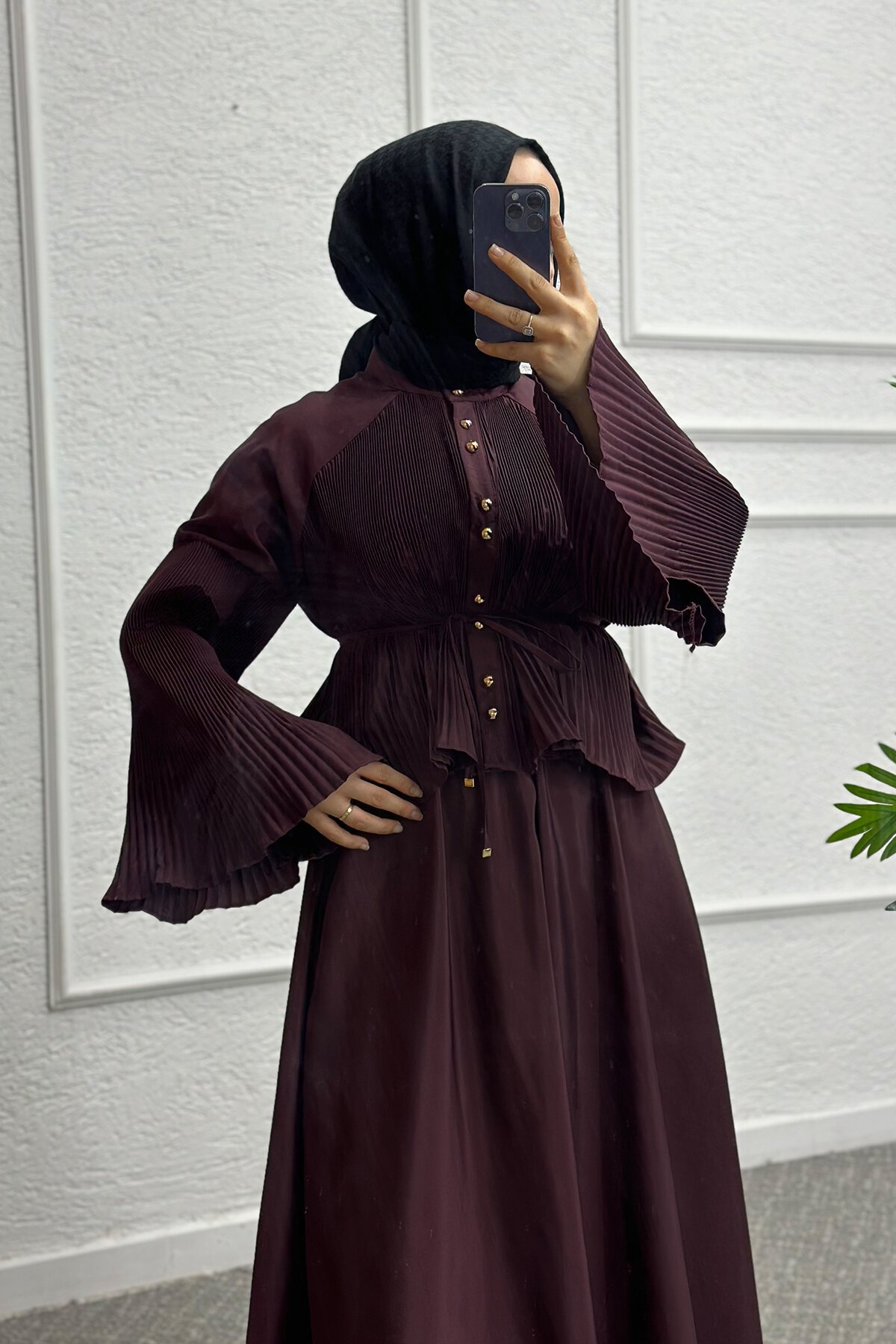 Bordo Mısra Etekli Takım