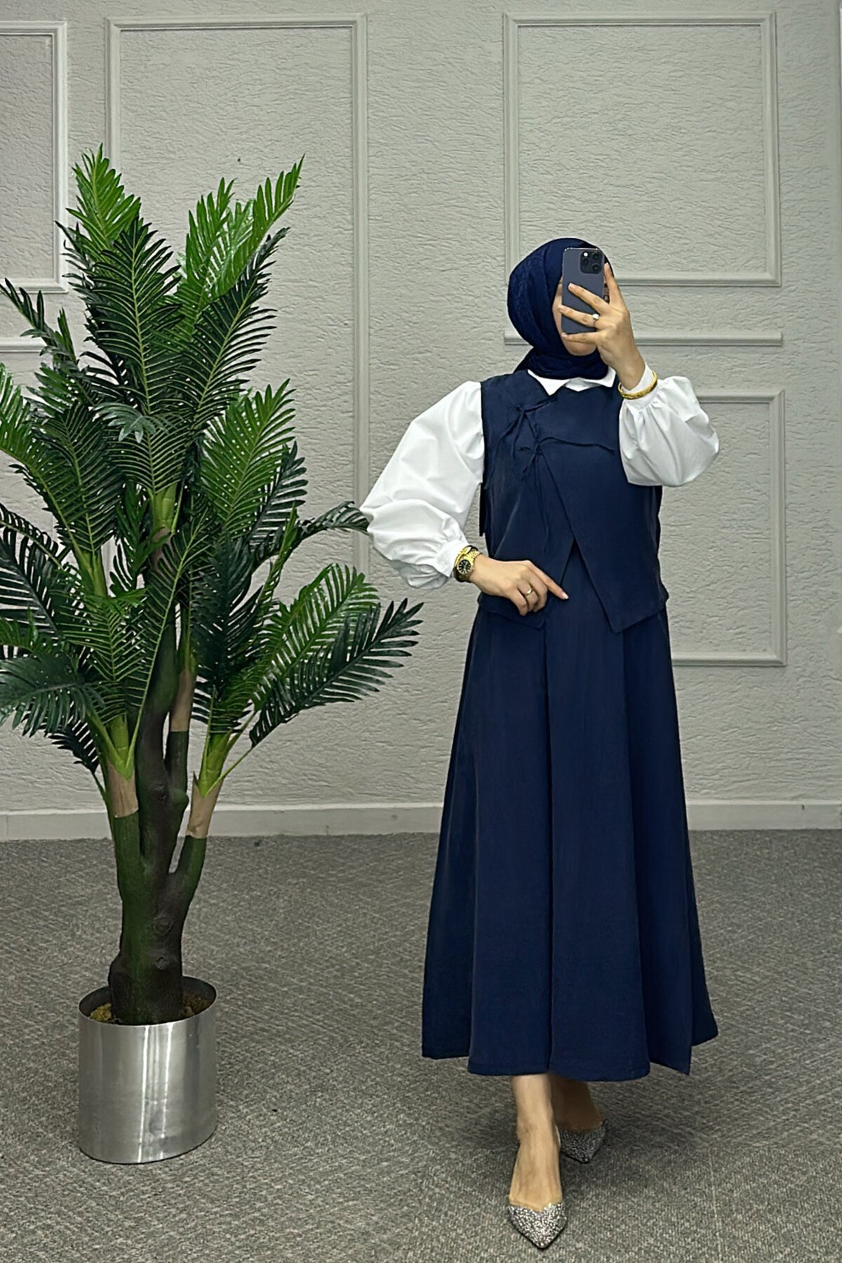 Lacivert Amel Etekli Takım