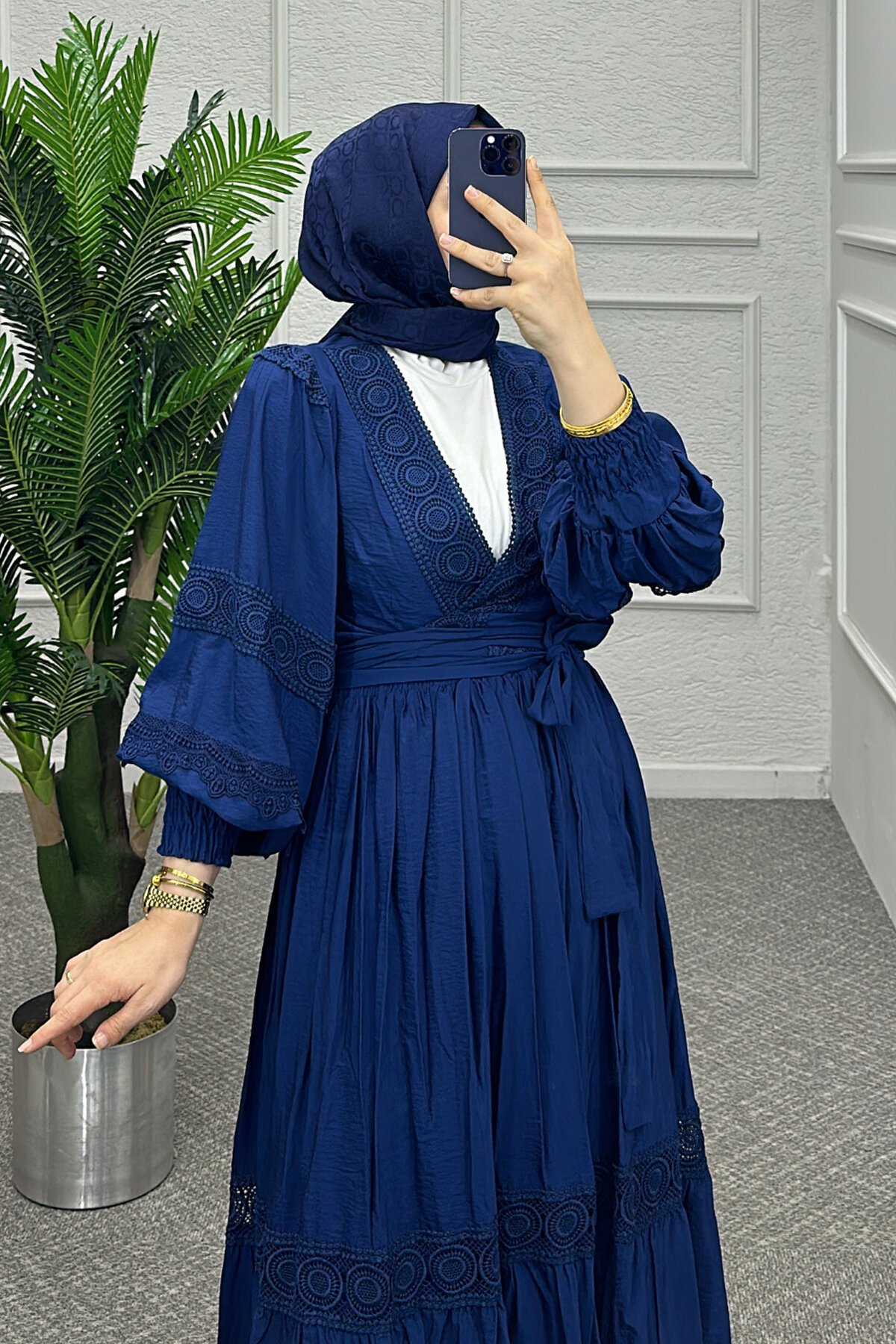 Lacivert Selly Etekli Takım