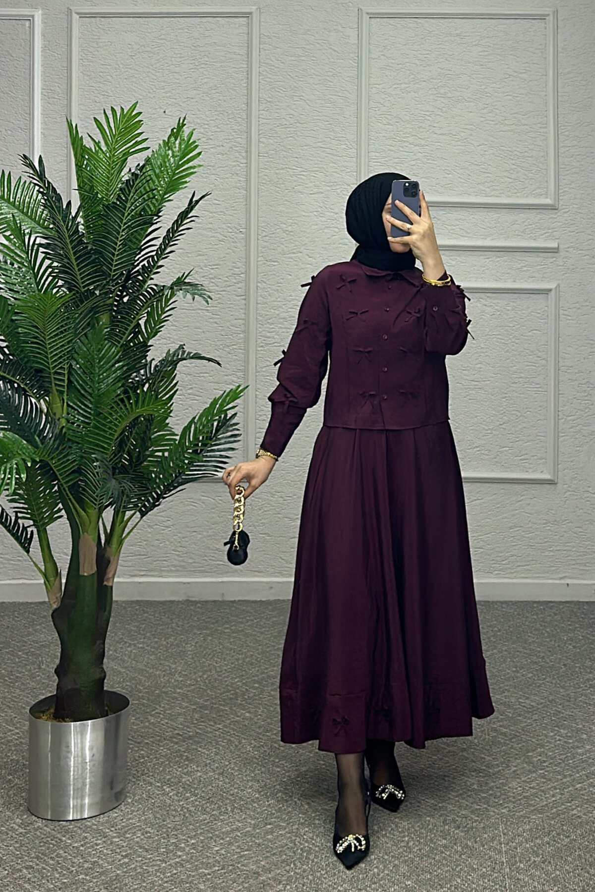 Mor Hane Etekli Takım