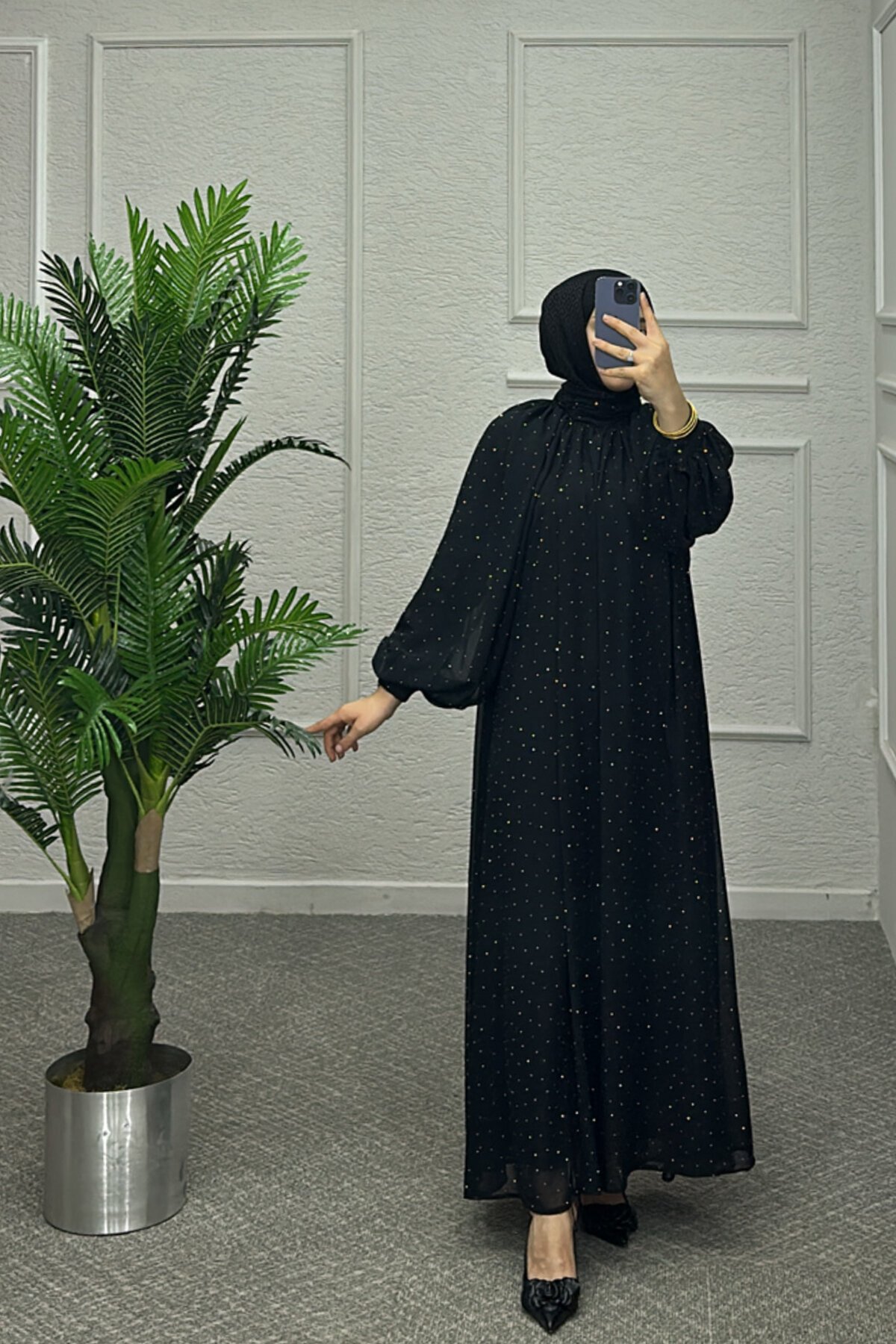 Siyah Matmazel Elbise