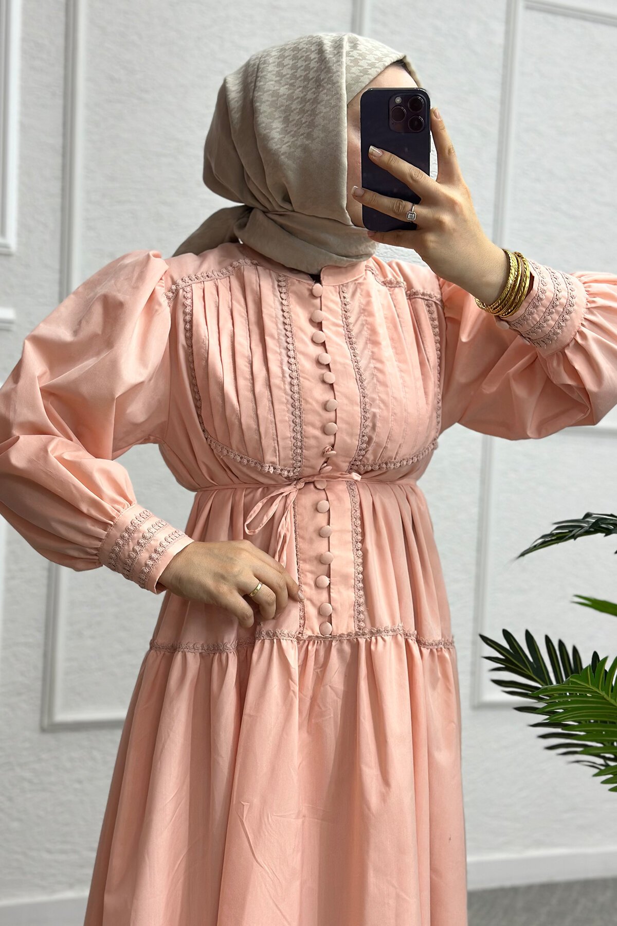 Yavru Ağzı Victoria Elbise