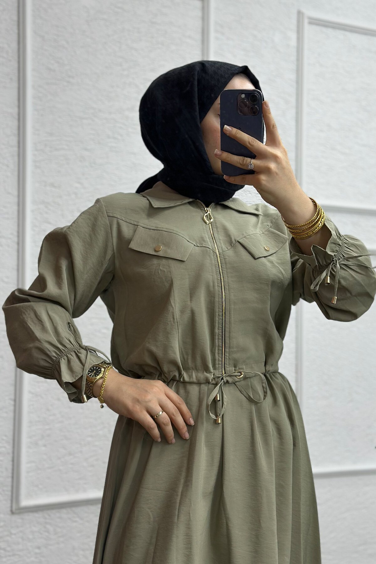 Yeşil Orien Etekli Takım