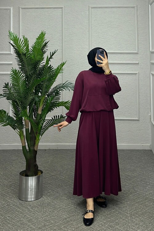 Bordo Mısra Etekli Takım