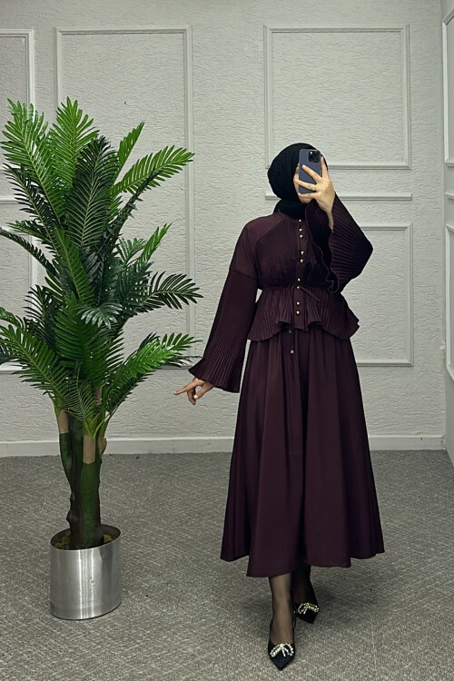 Bordo Mısra Etekli Takım