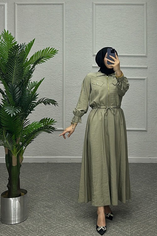 Yeşil Orien Etekli Takım