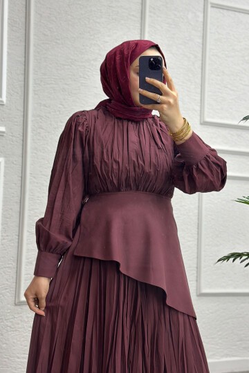 Bordo Vera Elbise