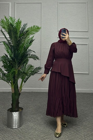 Bordo Vera Elbise