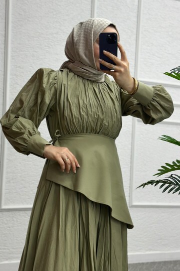Yeşil Vera Elbise