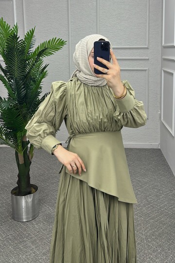 Yeşil Vera Elbise